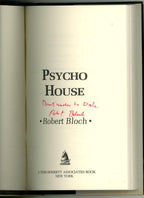 Psycho House by Robert Bloch Signed