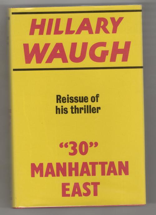 "30" Manhattan East by Hillary Waugh (Gollancz Vintage Thriller) File Copy