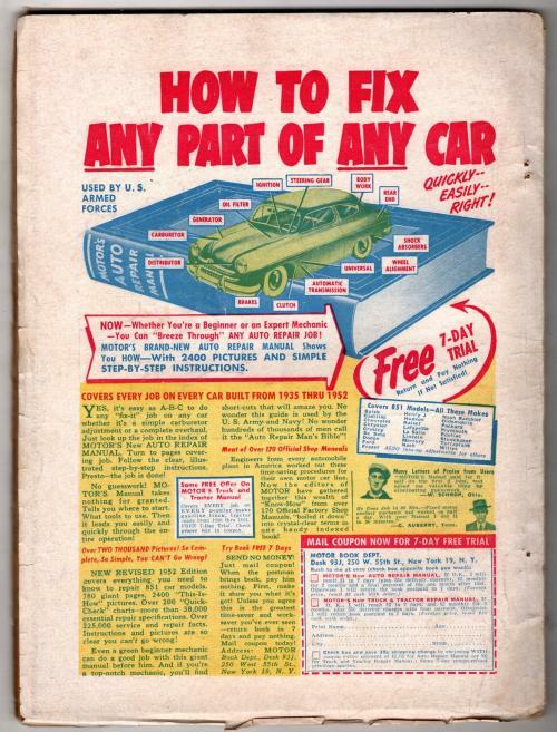 Adventure Sep 1952 Saunders Cvr; John Sturdy; Bennett Foster; Chick Manwaring