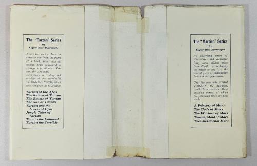 The Chessmen of Mars by Edgar Rice Burroughs (First Edition) Signed