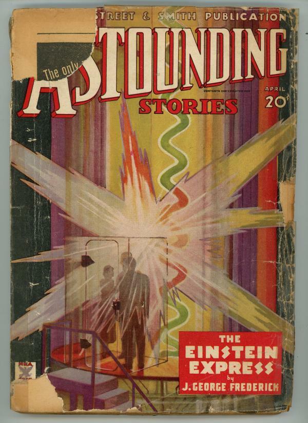 Astounding Apr 1935 Donald Wandrei; Frank Belknap Long; Paul Ernst