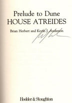 Prelude to Dune: House Atreides by Brian Herbert Kevin J. Anderson Signed