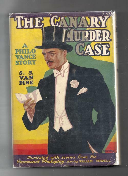 The Canary Murder Case by S. S. Van Dine (Photoplay)