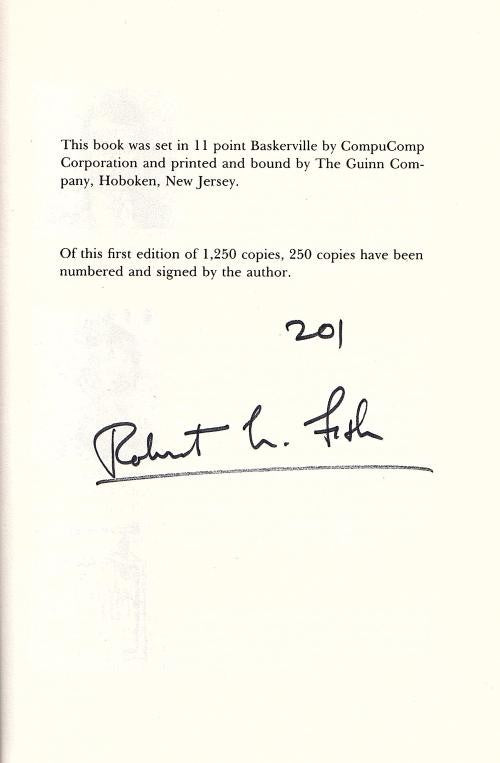 Kek Huuygens, Smuggler by Robert L. Fish (Limited Edition) Signed
