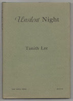 Unsilent Night by Tanith Lee (First Edition) Signed