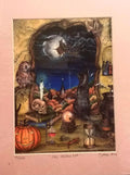 Denise Satter "All Hallows Eve" Fantasy Art Print Signed Limited