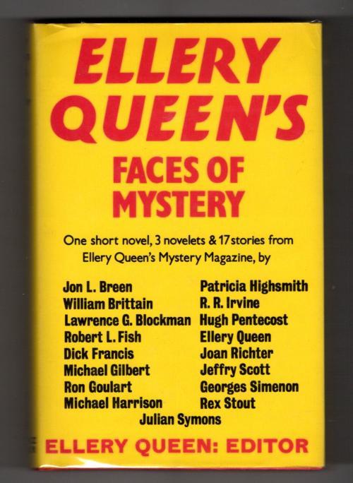 Ellery Queen's Faces of Mystery (First UK Edition) Gollancz File Copy