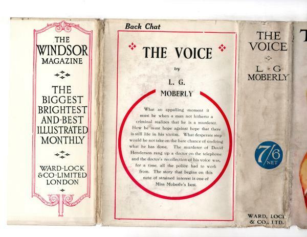 The Voice by L.G. Moberly (First Edition) Ward Lock File Copy