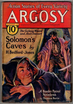 Argosy Aug 15 1931 John Solmon Cvr by Paul Stahr; Ralph Milne Farley; H. B. J...