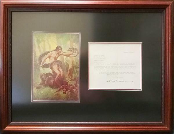J. Allen St. John SIGNED LETTER Donald M. Grant 1949