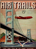Air Trails Feb 1939 Pulp San Francisco Aviation Cover Art