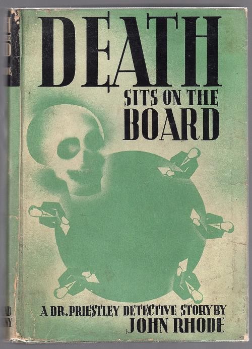 Death Sits on the Board by John Rhode (First Edition)