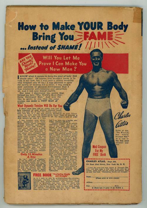 Sky Raiders Oct 1943 King of the Rhubarbs - T.W. Ford, Archie Comic Ad