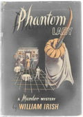 Phantom Lady by William Irish 1st w/DJ
