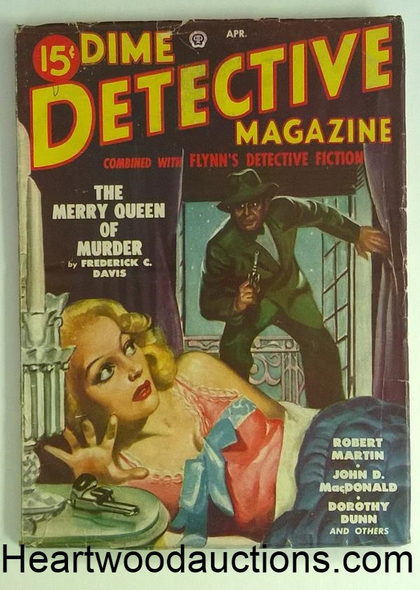 Dime Detective Apr 1949 John D. MacDonald, Frederick C. Davis