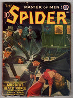 The Spider" July 1941 Rafael DeSoto Cvr, Good Girl Art