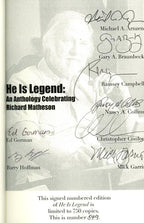 He Is Legend: An Anthology Celebrating Richard Matheson  (1st Edition) LTD Si...