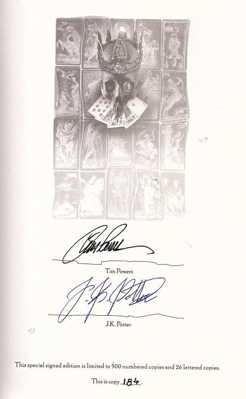 Last Call Earthquake Weather Expiration Date by Tim Powers (Limited) Signed