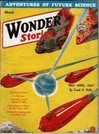 Wonder Stories Mar 1932 Pulp Frank R. Paul; CA Smith; Raymond Gallun; Cliffor...