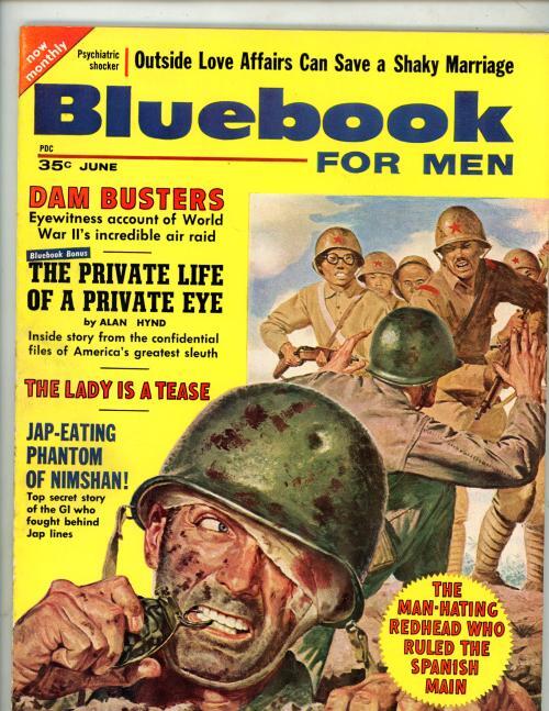 Blue Book Jun 1962 George Gross Cover, Baseball- Casey Stengel