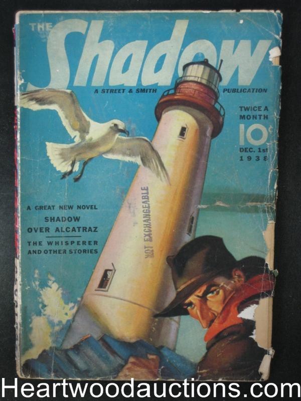The Shadow Dec 1 1938 Alcatraz + Whisperer Story
