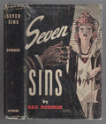Seven Sins by Sax Rohmer (First Edition)