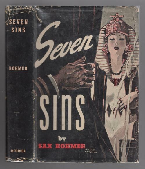 Seven Sins by Sax Rohmer (First Edition)