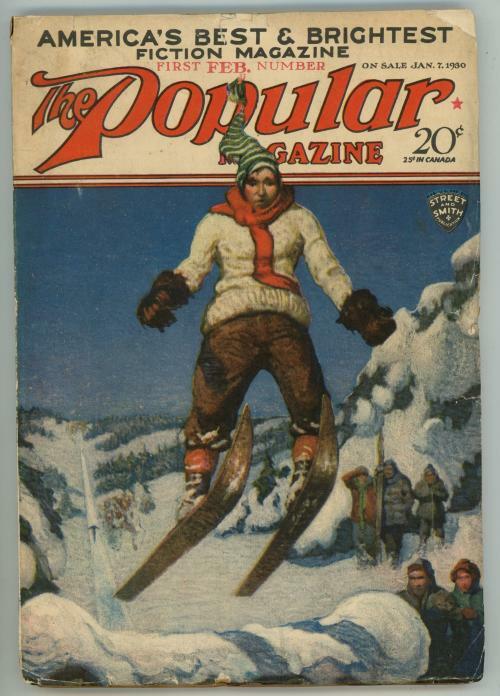 Popular Jan 7 1930 Clark Fay Cover Art Pulp