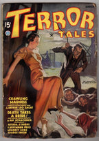 Terror Tales Mar 1935 Wild Whipping Cover by Howitt
