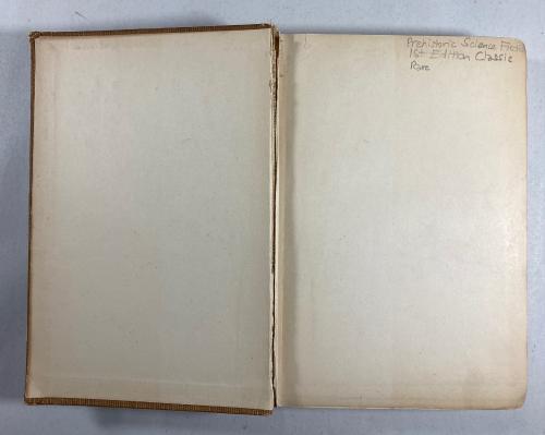 Before Adam by Jack London (First Edition) FAX DJ