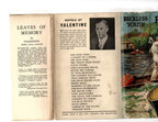 Reckless Youth by Valentine (First Edition) Ward Lock File Copy