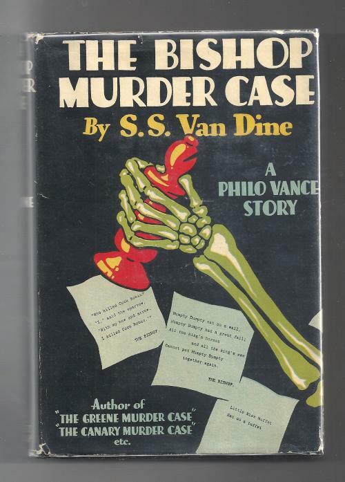The Bishop Murder Case by S.S. Van Dine Photoplay