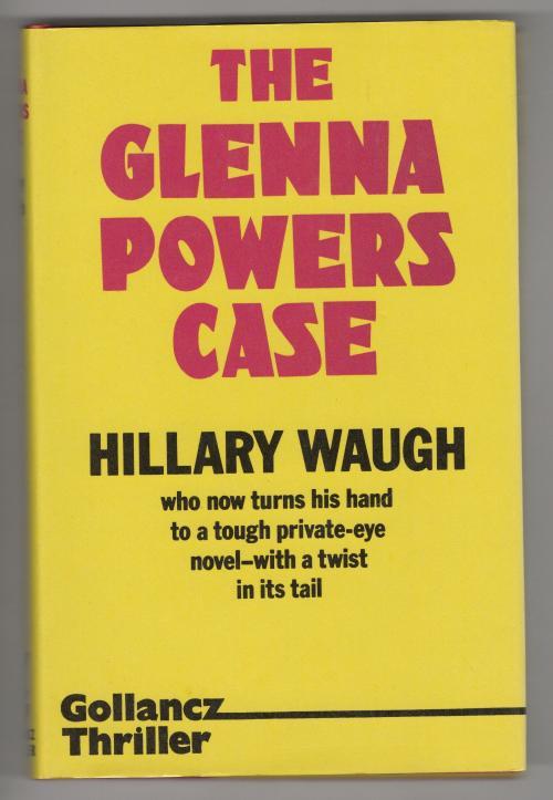 The Glenna Powers Case by Hillary Waugh (First Edition) Publisher's File Copy