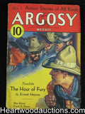 Argosy Apr 1, 1933 Edgar Rice Burroughs Lost of Venus, Brand - High Grade