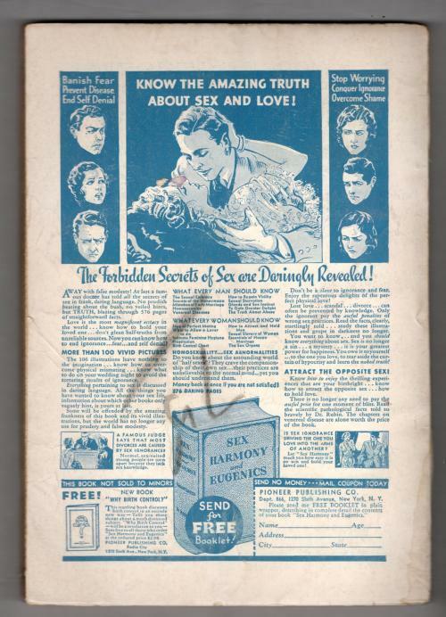 Squadron Aug 1934 George Bruce, F.C. Painton, Leo Morey Cvr - Uncommon
