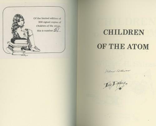 Children of the Atom by Wilmar H. Shiras (Limited Edition) Signed