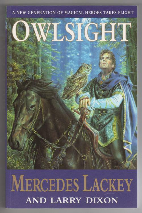 Owlsight by Mercedes Lackey & Larry Dixon (First UK thus) Gollancz File Copy