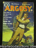 Argosy Apr 6 1940 Tornado Cover, Johnston McCulley