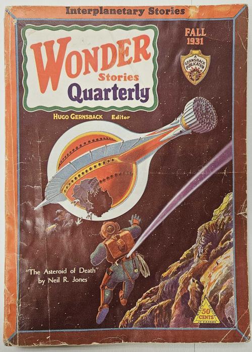 Wonder Stories Quarterly Fall 1931 Frank R. Paul Cvr; C. A. Smith; Ray Cummings