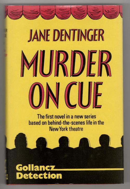 Murder on Cue by Jane Dentinger (First UK Edition) Publisher's File Copy