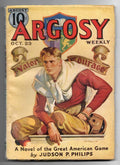 Argosy Oct 23 1937 Piles Neat Vintage College Football NFL Cover Pulp
