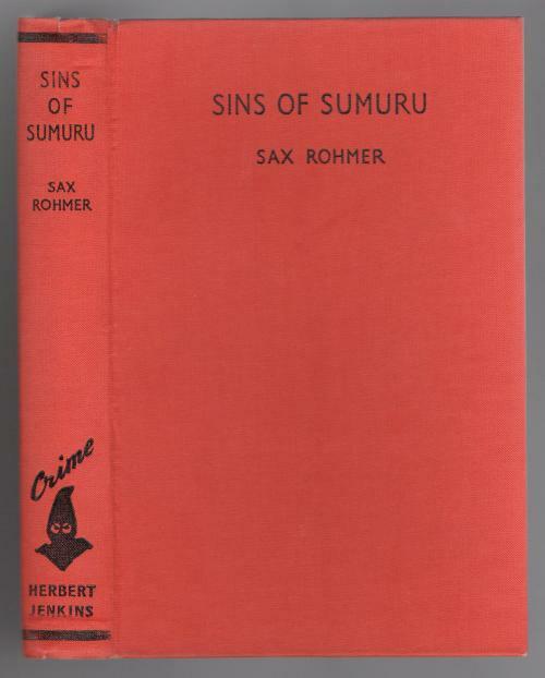 The Sins of Sumuru by Sax Rohmer (First Edition)