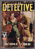 Spicy Detective Nov 1942 GGA Cover Art; Robert L. Bellem - Pulp