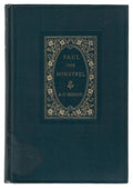 Paul the Minstrel by Arthur Christopher Benson (First U.S. Edition)