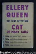 Cat of Many Tails by Ellery Queen, First British Edition