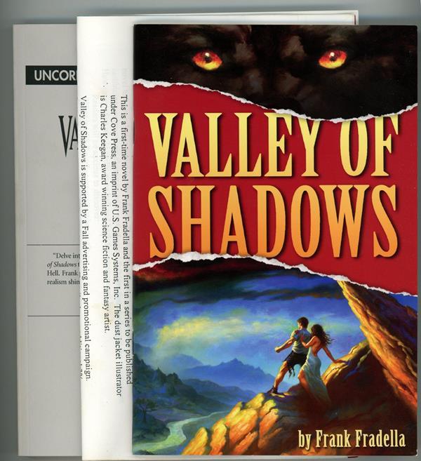 Valley of Shadows by Frank Fradella (Proof + ARC )- High Grade