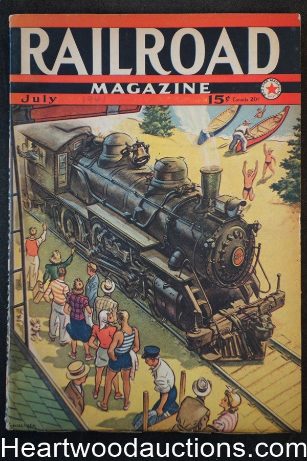 Railroad Magazine Jul 1941 - High Grade