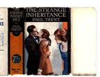 The Strange Inheritance by Paul Trent (1st Ed) Abbey Cvr, Hubin Listed, File ...