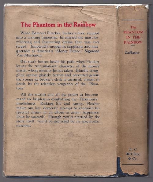 The Phantom in the Rainbow by Slater La Master (First Edition)