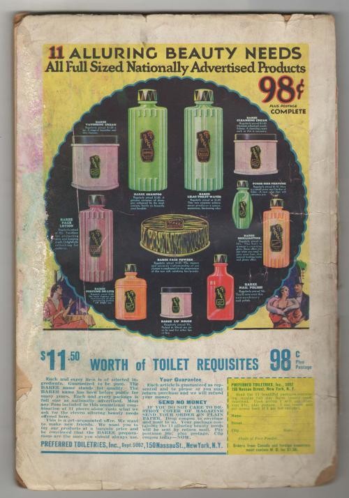 Weird Tales Feb 1933 St. John Cvr; Otis A. Kline Buccaneers of Venus pt 4